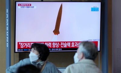 North Korea Launches 2 Short-Range Missiles