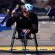 Daniel Romanchuk wins the men’s wheelchair race.