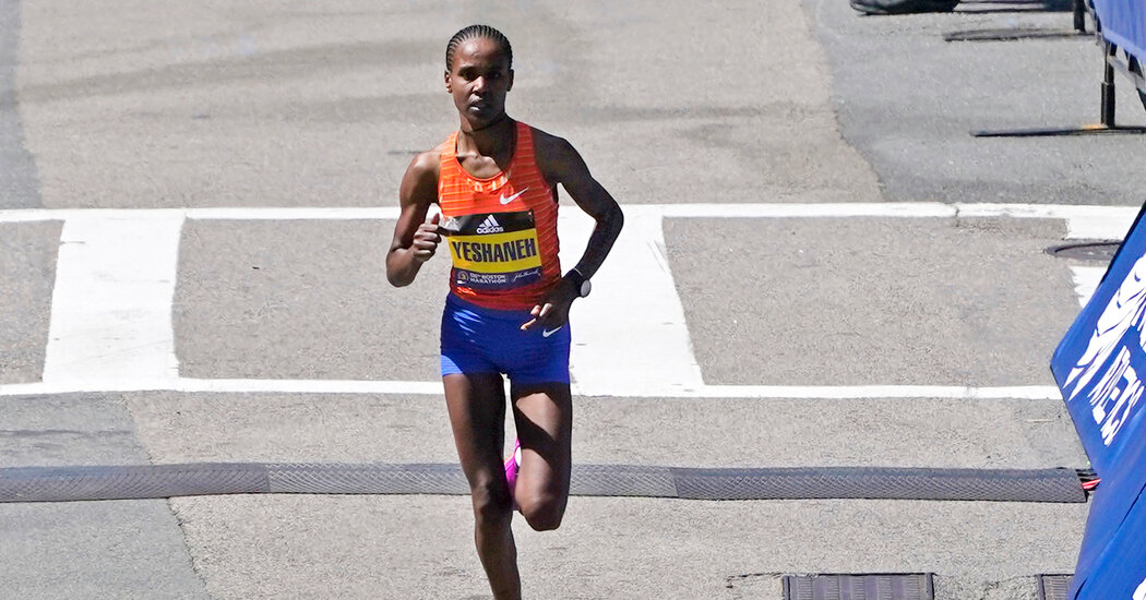 Peres Jepchirchir Wins the Boston Marathon in a Thrilling Finish