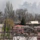 Thousands of civilians are holed up with Ukrainian troops in a steel plant in Mariupol, officials say.