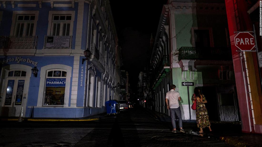 Hundreds of thousands of Puerto Rico’s homes and businesses still without power after outage