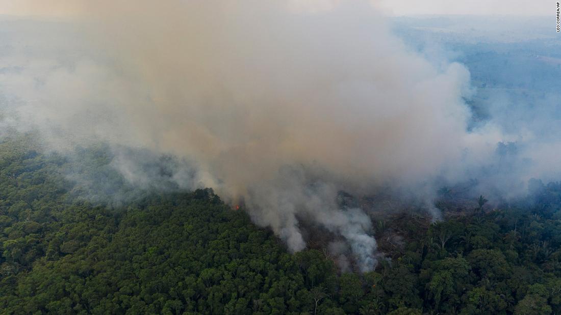 Brazil’s Amazon rainforest has already reached a new deforestation record this year