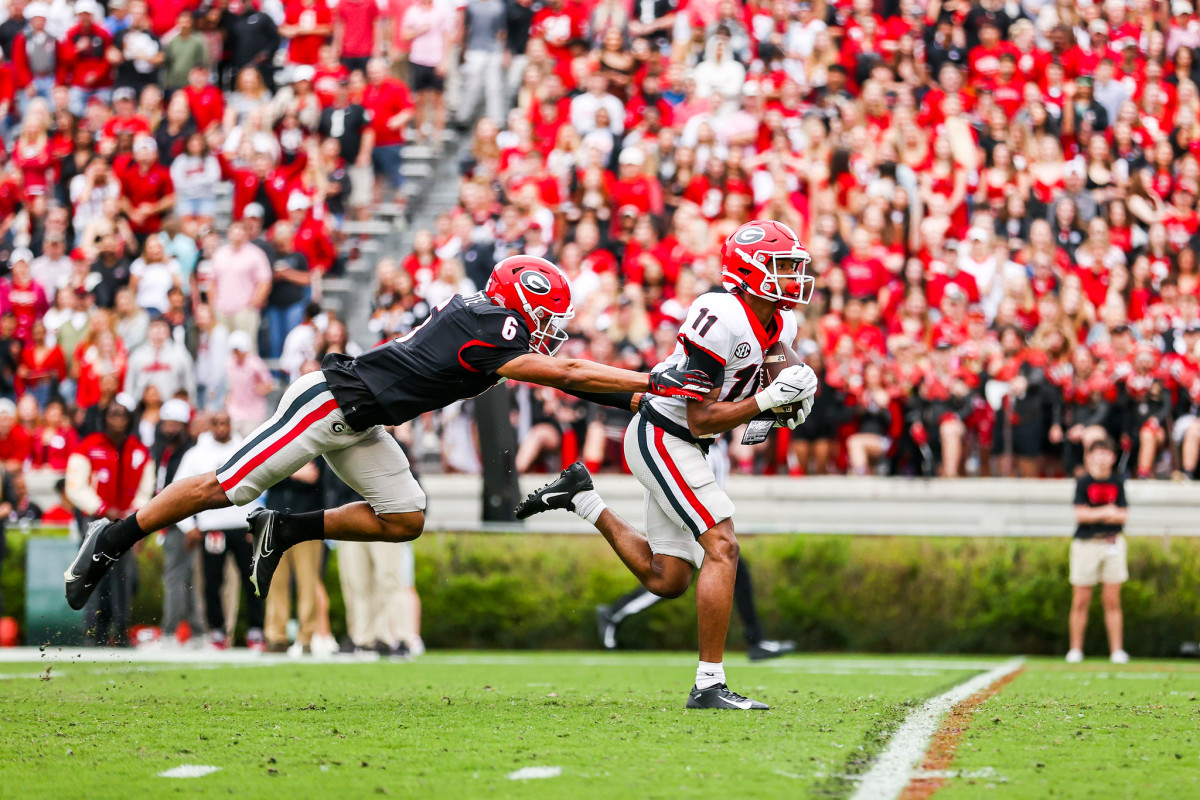 Georgia is “Closing the Gap” At Wide Receiver