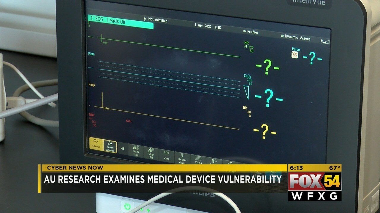 Cyber News Now: Augusta University researching vulnerabilities in medical devices