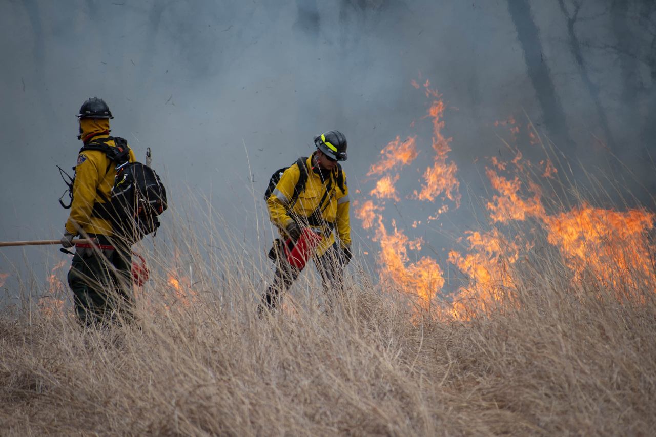 Volunteer firefighters put in long hours to stop Kansas wildfires