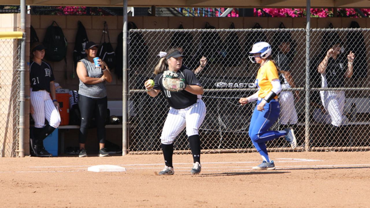 Hawaii softball closes UC Riverside series with doubleheader split