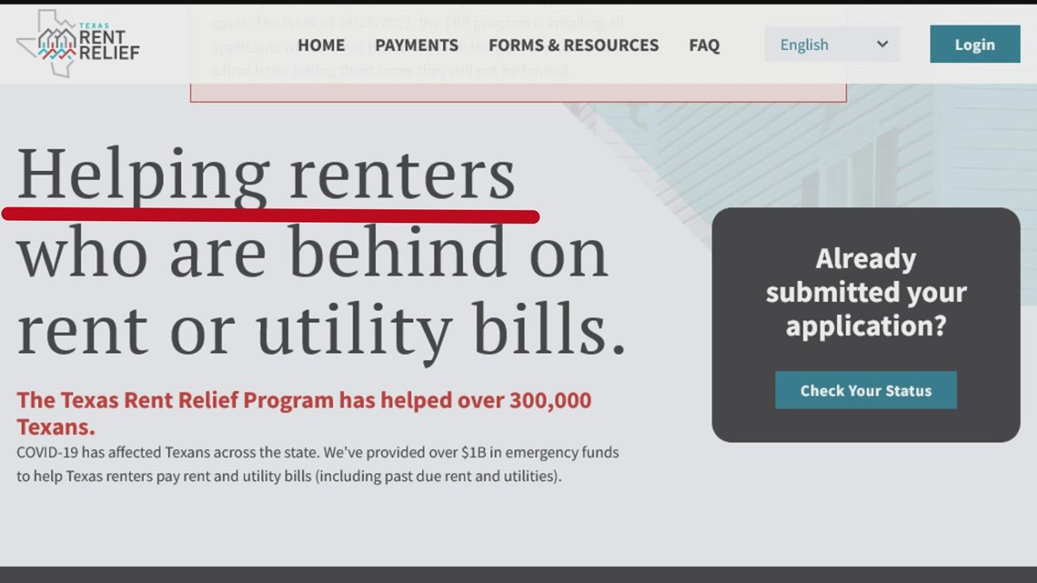 Texas renters, landlords in limbo after rent relief programs run out of money