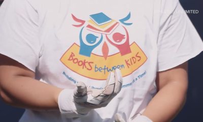 Local Olympian softball player advocating for more books in kids’ hands