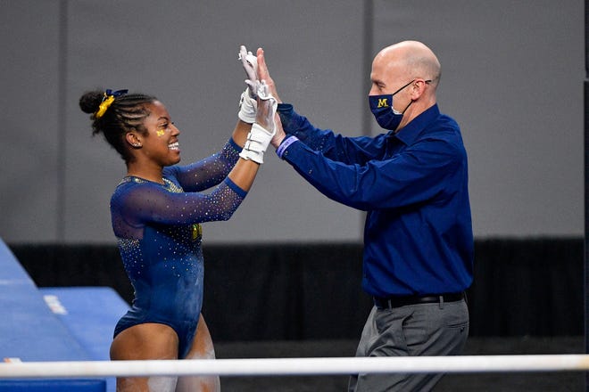 Michigan women’s gymnastics KO’d, won’t repeat as national champions