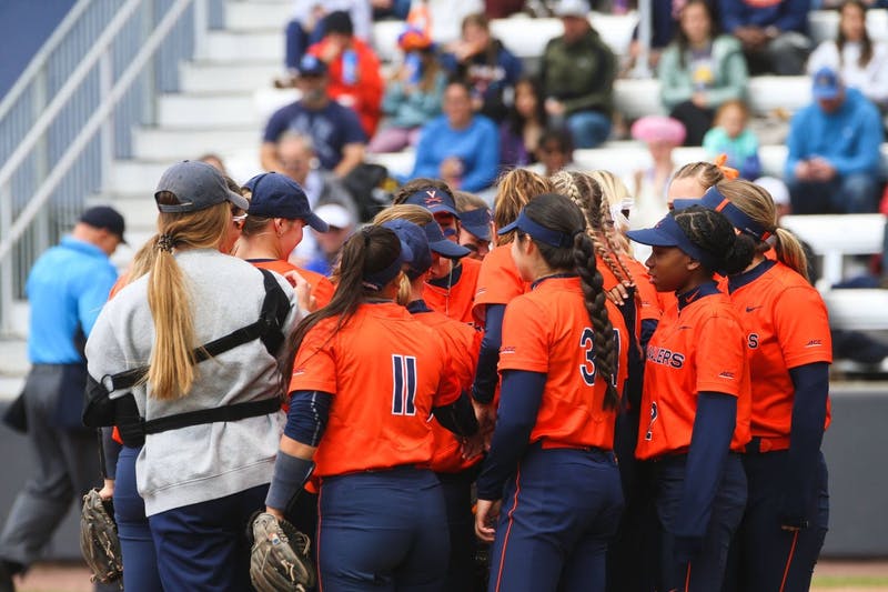 Virginia softball narrowly falls to Virginia Tech over the weekend