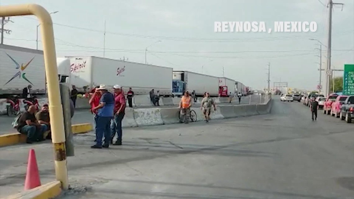 Truckers protest new Texas inspection rule amid gridlock along the border