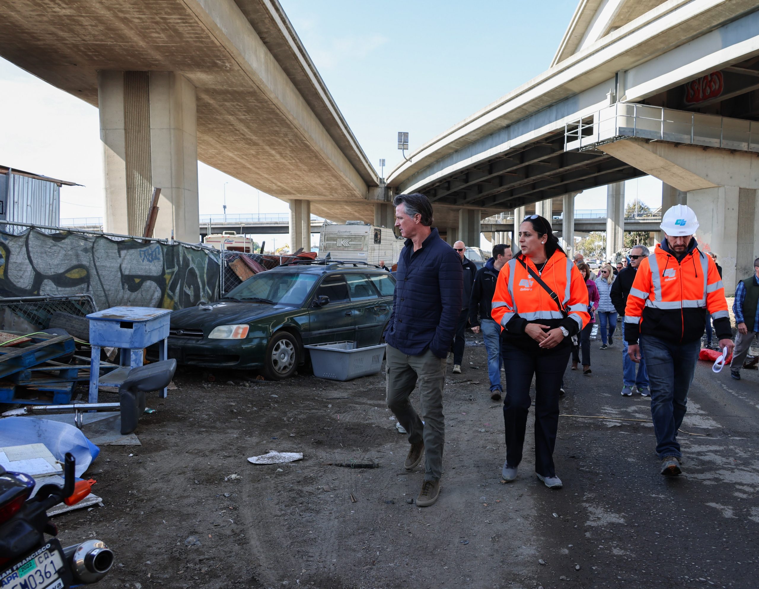 At Oakland Encampment, Governor Newsom and Cabinet Members Discuss California’s Homelessness Crisis and Solutions | California Governor