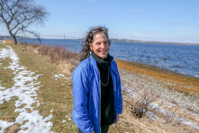Pam Rubinoff, of the University of Rhode Island’s Coastal Resources Center, helps translate complex climate data into community action to make shorelines more resilient.