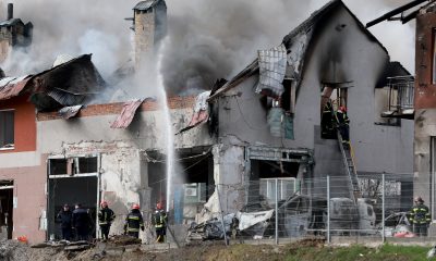 Lviv mayor: Tire facility hit in strikes