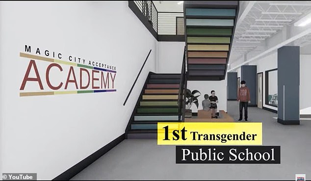 James labeled the Magic City Acceptance Academy the 'first transgender public school'