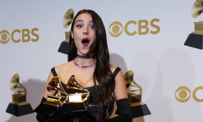 It’s OK, Olivia Rodrigo — you’re not the first person to drop and break a Grammy