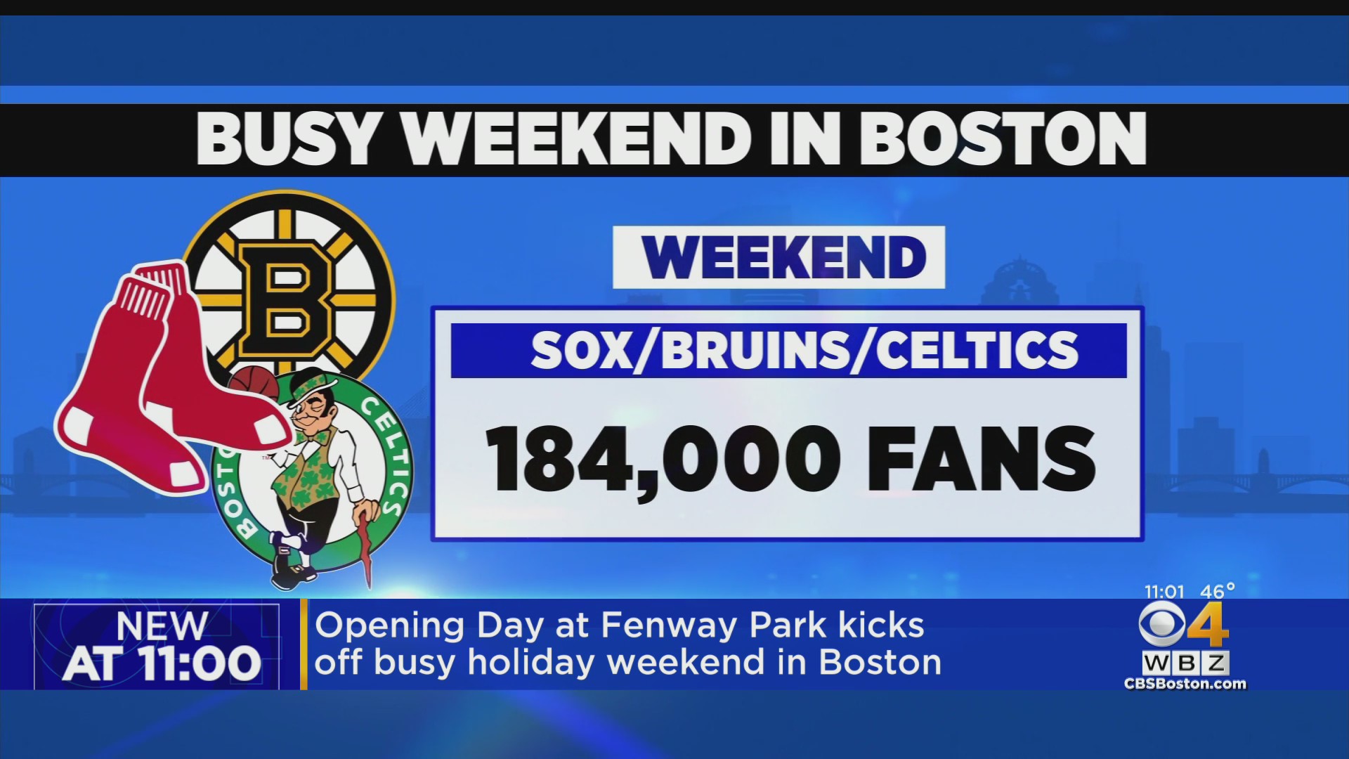 Red Sox Home Opener Kicks Off Busy Weekend In Boston