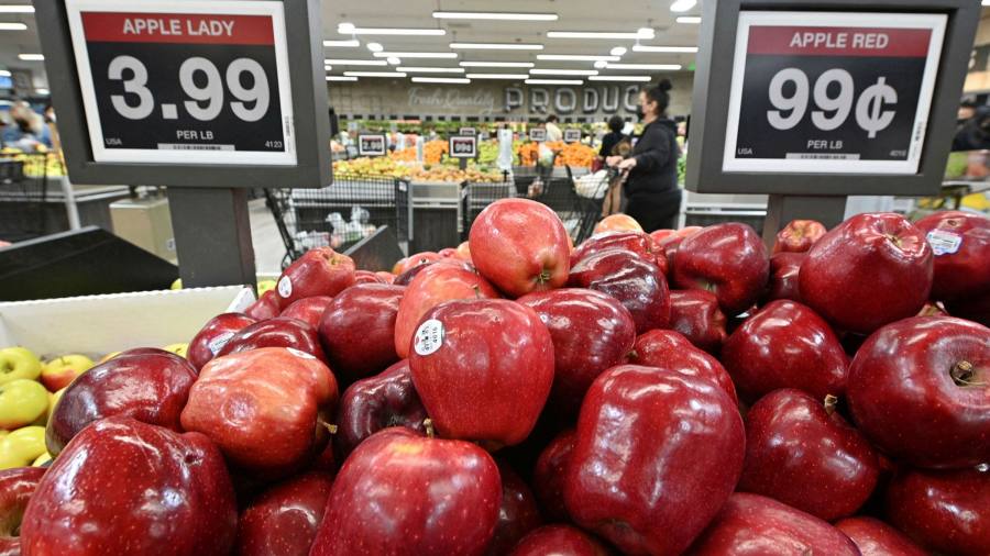 US inflation hits 8.5% after surge in petrol and food prices