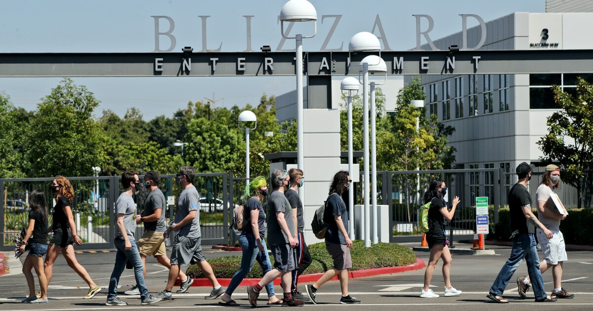 Activision workers walk out over lifting of vaccine mandate; It ‘came as a shock to everybody.’