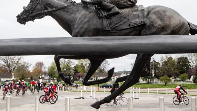 Kentucky Derby Festival Tour de Lou bike tour rides through Louisville