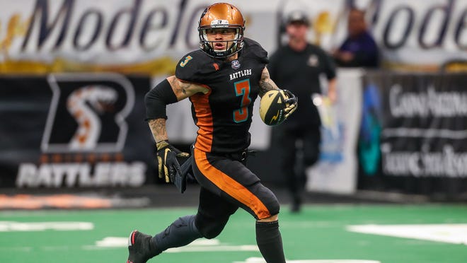 Shannon Brooks scores 4 TDs in Rattlers rout of San Diego Strike Force