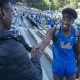 Once homeless, UCLA’s Zaylon Thomas makes his mark on the track