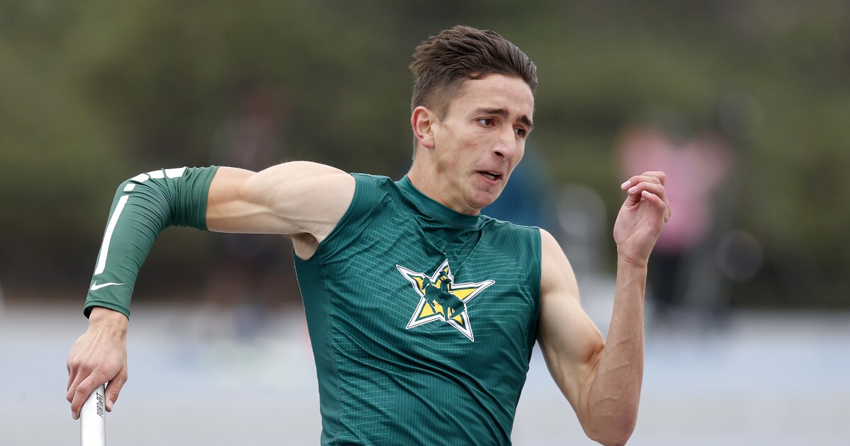 Cajon’s Seth Johnson has no time for days off as a four-event track star