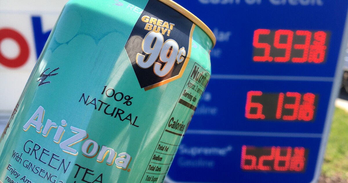 As inflation soars, how is AriZona iced tea still 99 cents?