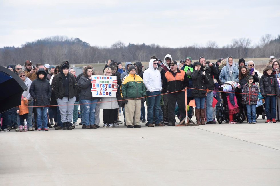 150 soldiers return to Wisconsin following deployment to Europe