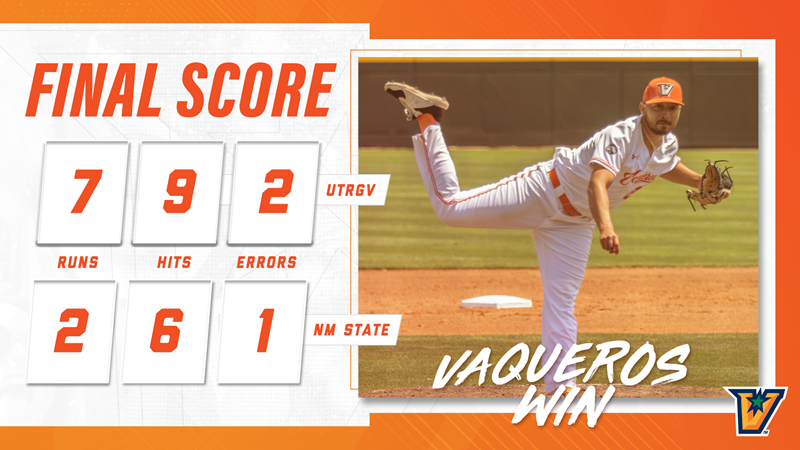 Baseball Earns Series Victory Over New Mexico State – UTRGV Athletics