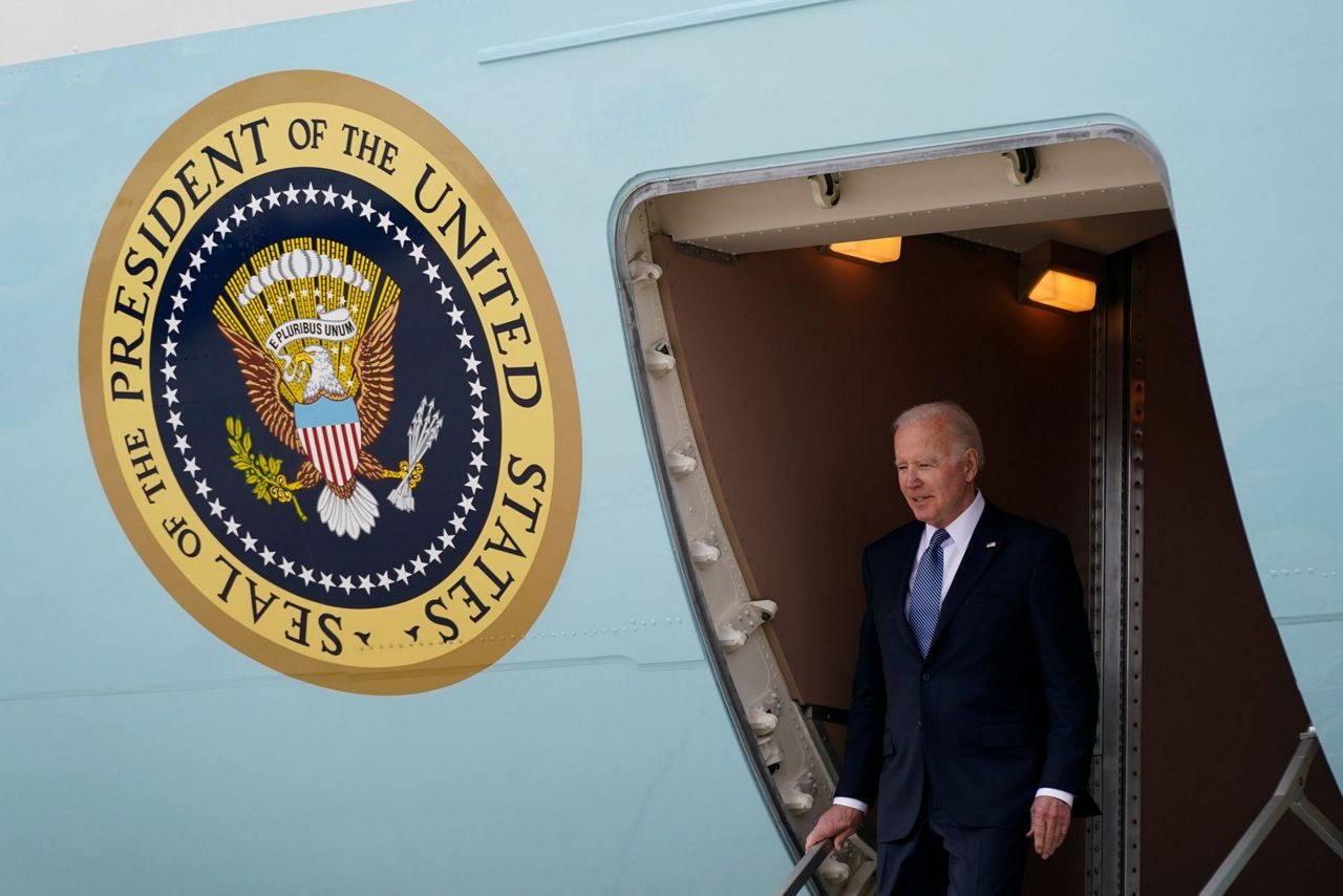 Biden pushing infrastructure plans in visit to New Hampshire