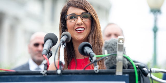 US Representative Lauren Boebert, Republican of Colorado.