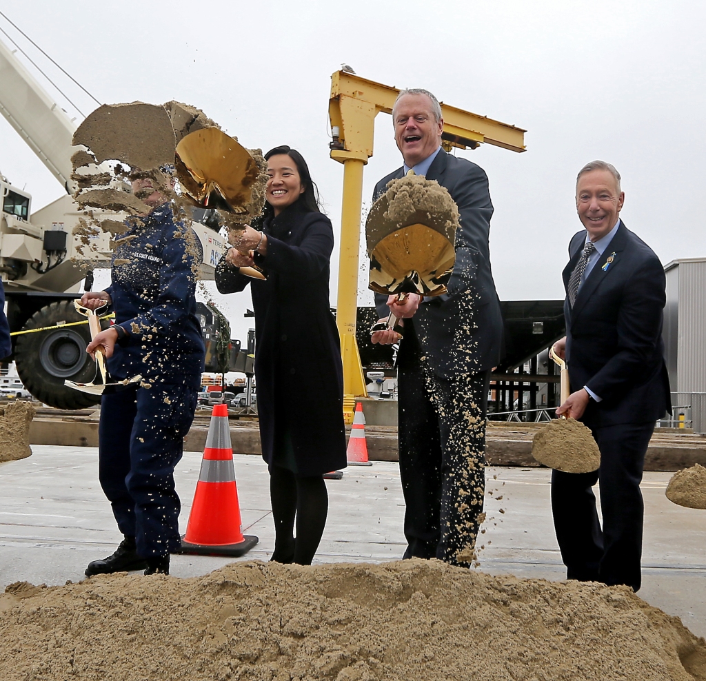 Coast Guard breaks ground on 0 million Boston base upgrade, home to six new cutter ships