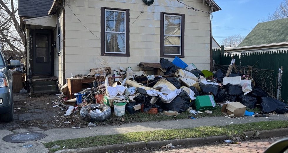 Cleveland residents wait for results after workers leave big mess in front yard