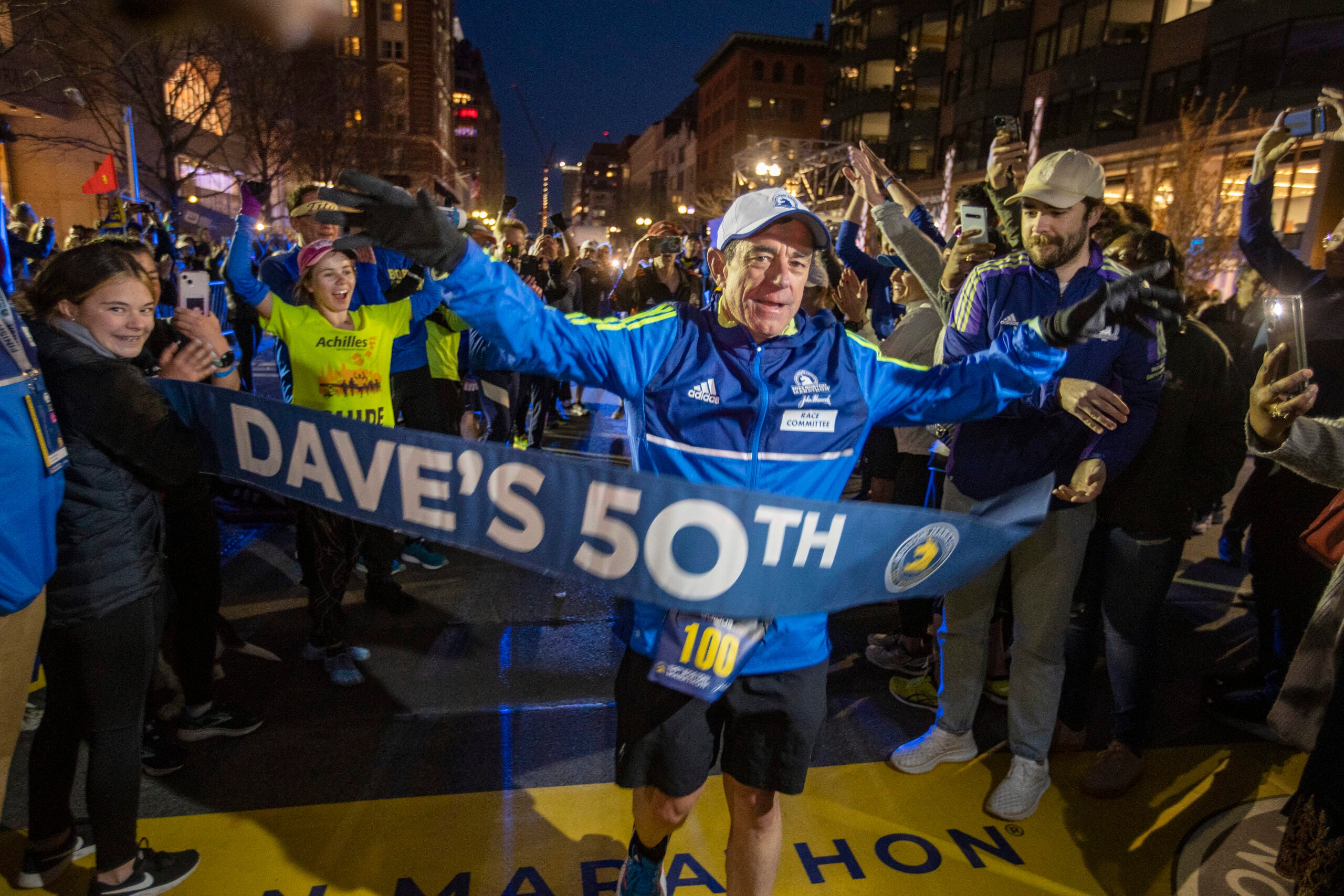 ‘It’s hard to put it in words’: Dave McGillivray on what it means to have completed 50 Boston Marathons