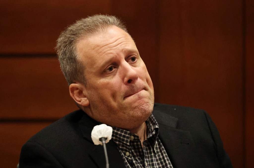 Anthony Todt testifies during his trial at the Osceola County Courthouse in Kissimmee, Fla. Wednesday, April 13, 2022.