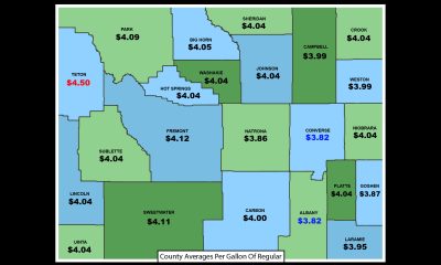 Daily Wyoming Gas Map: Thursday, April 14, 2022 | Cowboy State Daily