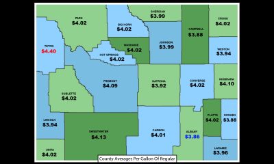 Daily Wyoming Gas Map: Monday, April 18, 2022 | Cowboy State Daily