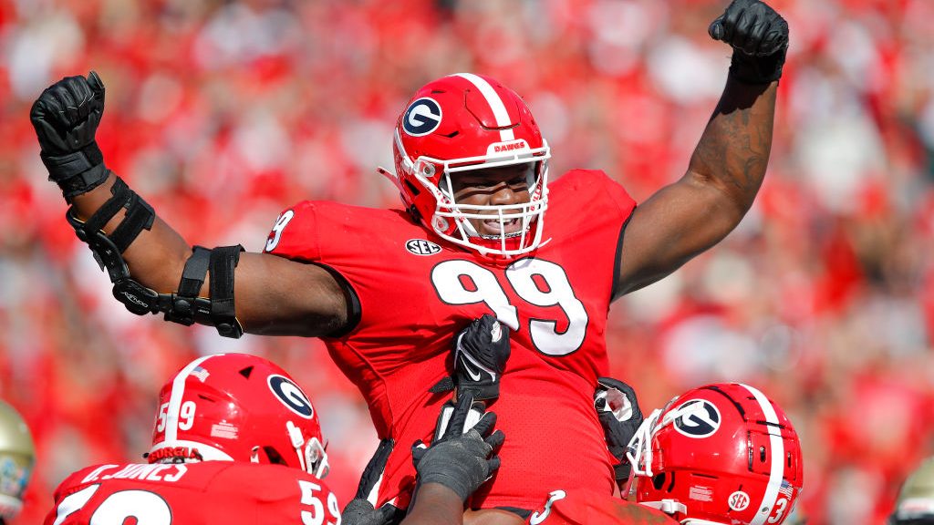 33rd Team: Arizona Cardinals take Georgia DL Jordan Davis in mock draft