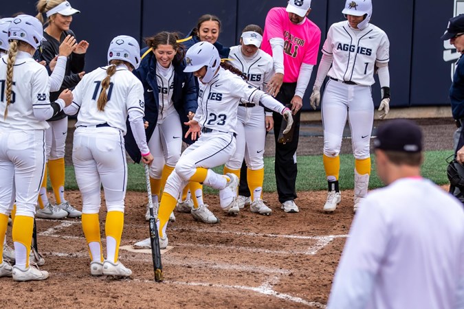 Utah State Softball Closes Out Series with 8-7 Win Over Nevada – Utah State University Athletics