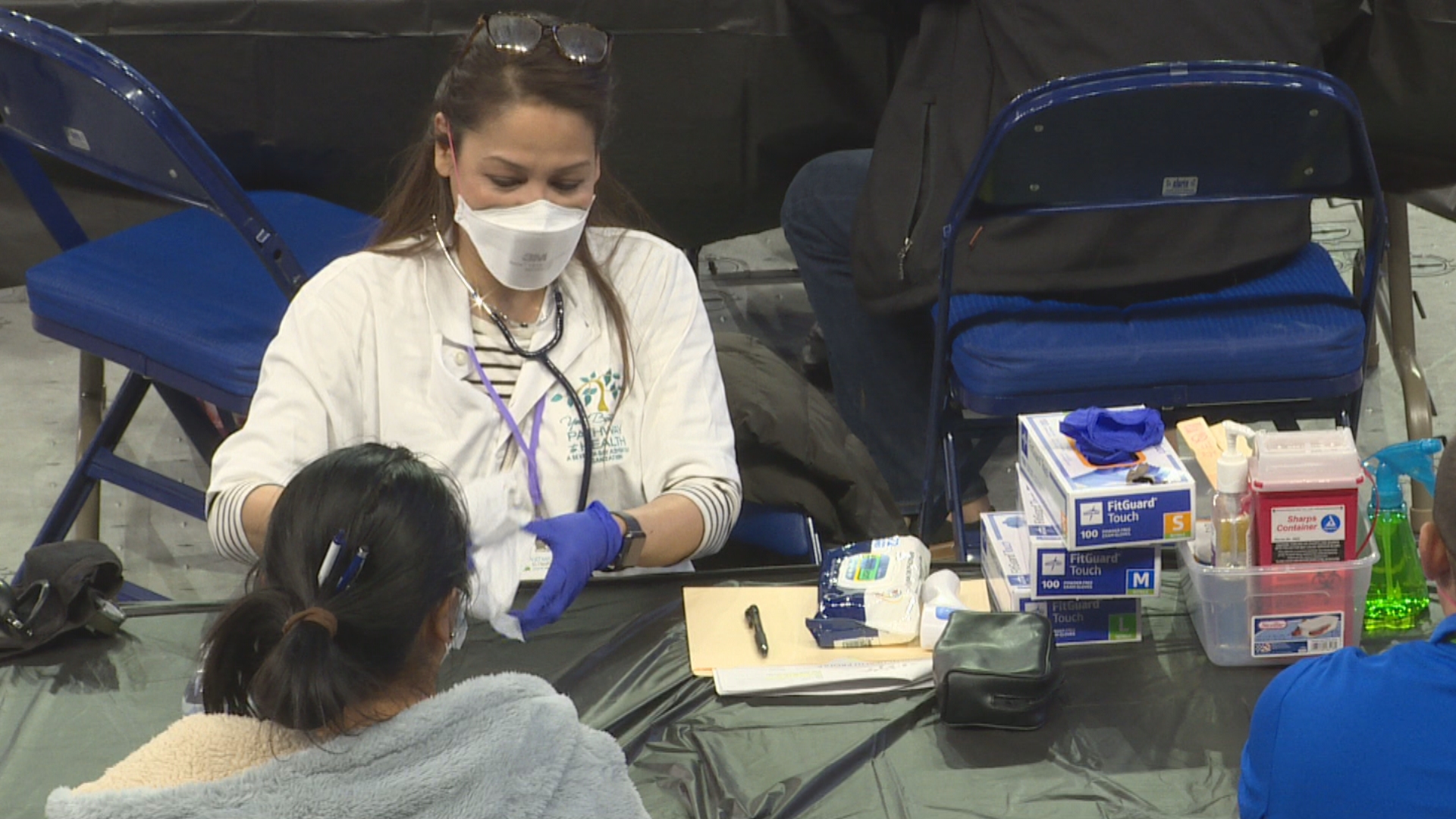 Free health screenings underway at Lucas Oil Stadium