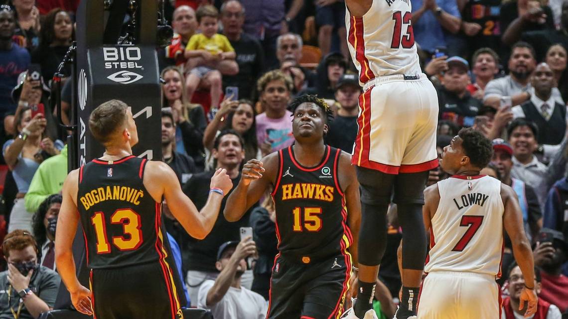 Miami Heat to play Atlanta Hawks in first round. How the teams matched up this season