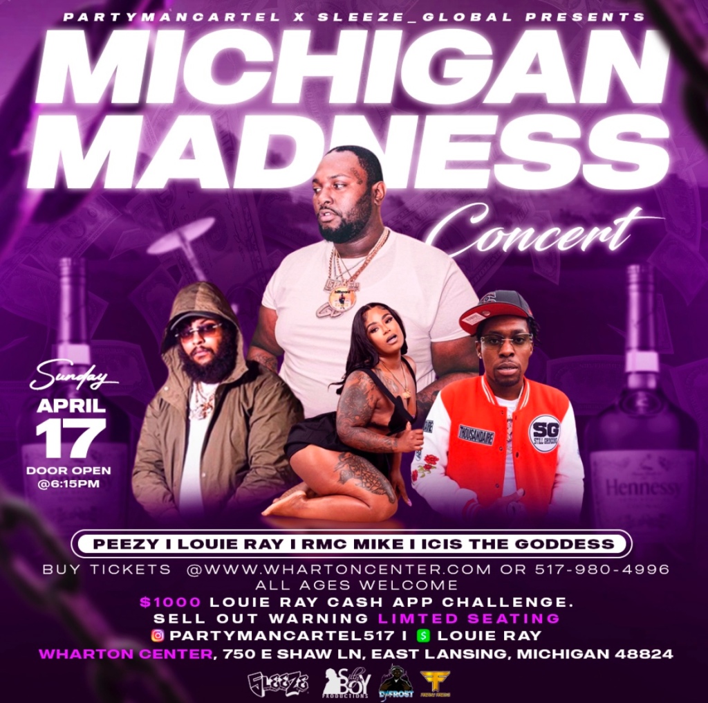 Wharton’s night of entertainment to feature Michigan rappers