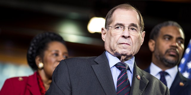 WASHINGTON, DC - APRIL 09: House Judiciary Committee Chairman Rep. Jerry Nadler (D-New York)