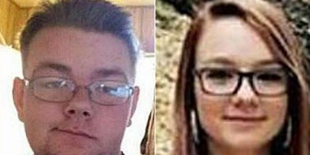 Brelynne "Breezy" Otteson, 17 and her boyfriend, Riley Powell, 18