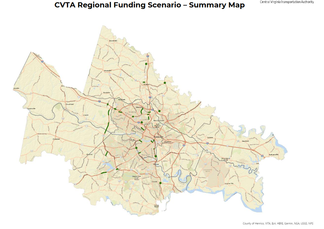 What Central Virginia will buy with 6 million in infrastructure funding