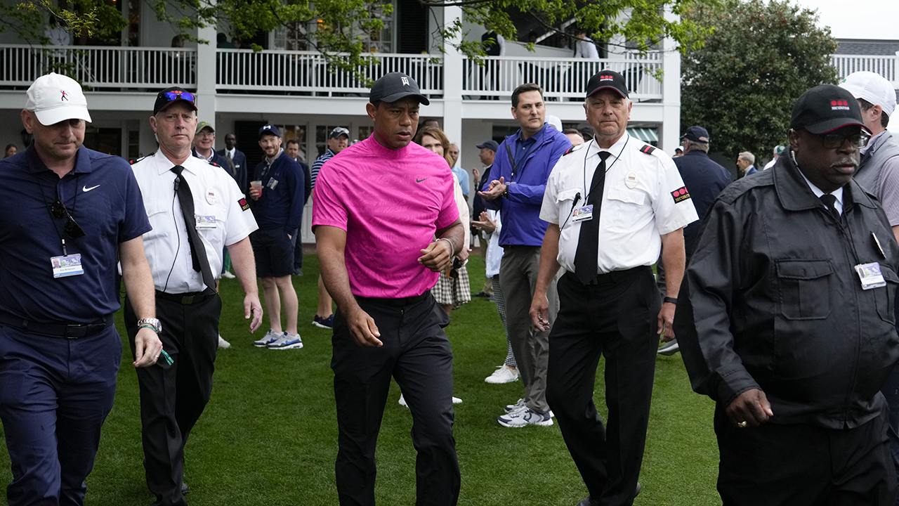 Tiger Woods makes long-awaited Masters return more than year after car crash