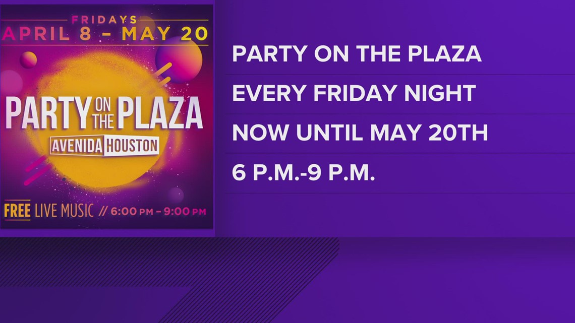 Downtown Houston’s Party on the Plaza returns