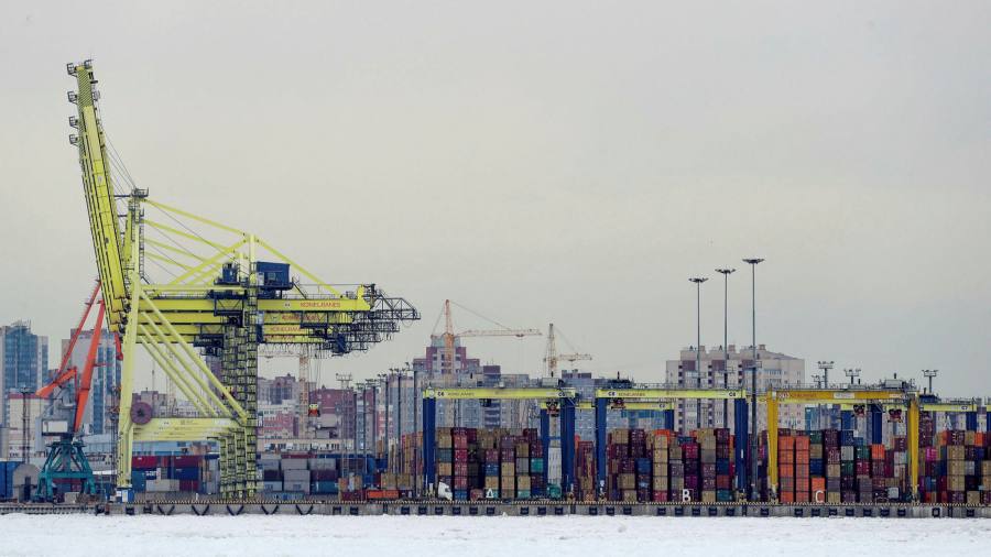 Global trade falls 2.8% as Russia’s war in Ukraine hits container traffic