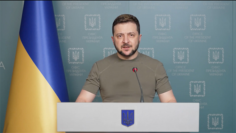 Russian forces have started the battle for Donbas, Zelensky says